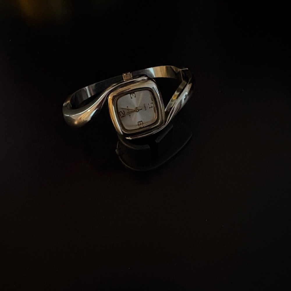 Silver Wearable Watch